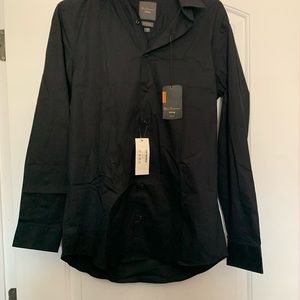 NWT Ben Sherman classic black button down